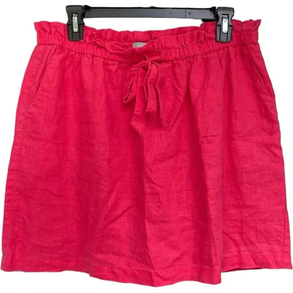 Kenar Dresses & Skirts - 3/$15 Kenar 100% Linen Skirt with pockets Size Large